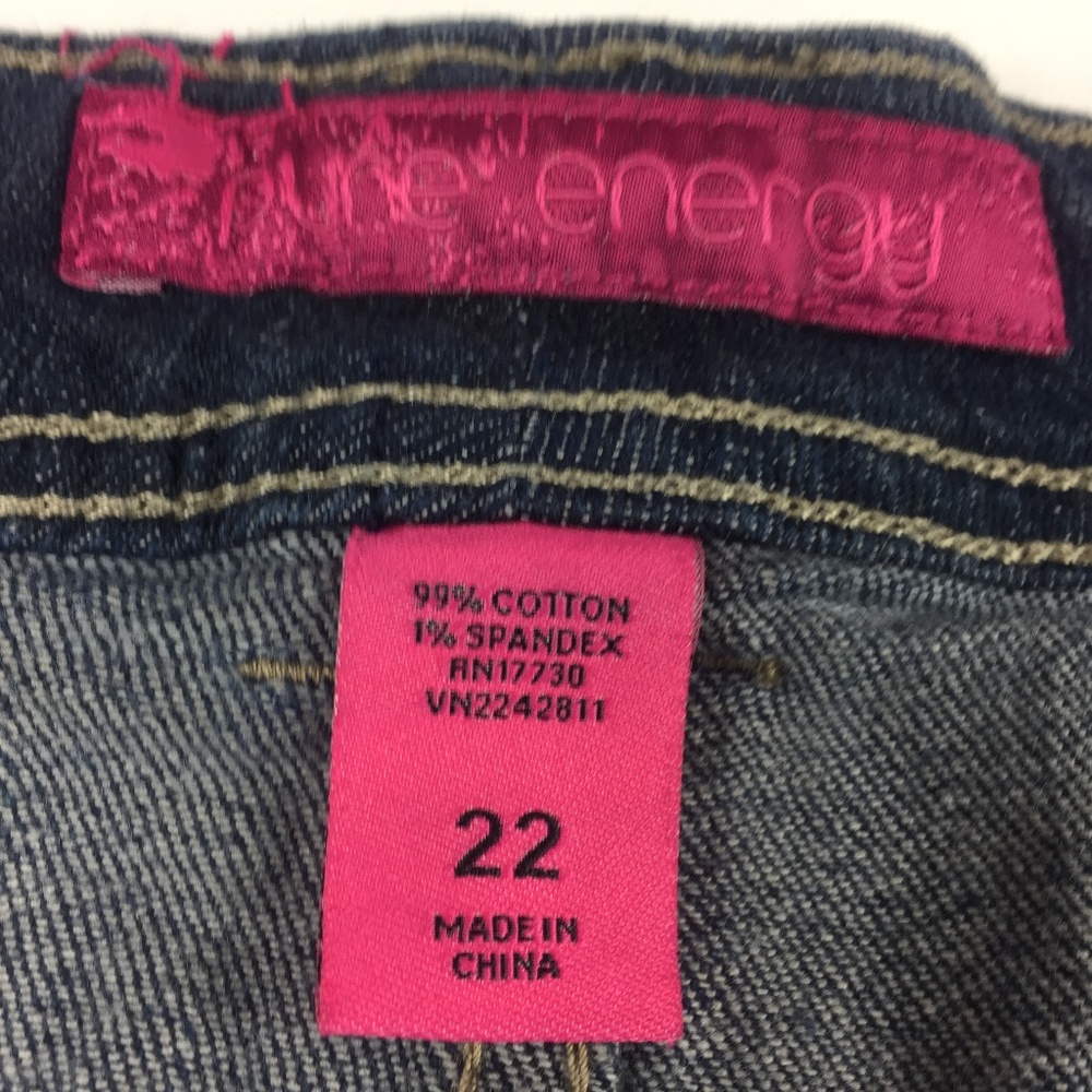 Denim Frayed Mini - Picture 3 of 4